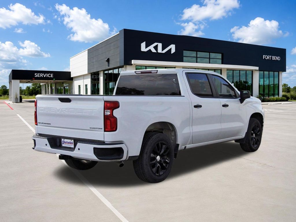 2022 Chevrolet Silverado 1500 LTD Custom White at DeMontrond Gulf Freeway