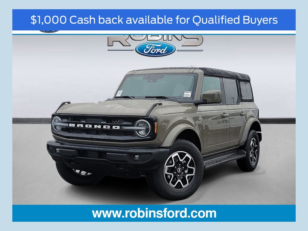 Marsh Gray 2025 Ford Bronco SUV / Crossover Four-Wheel Drive Automatic