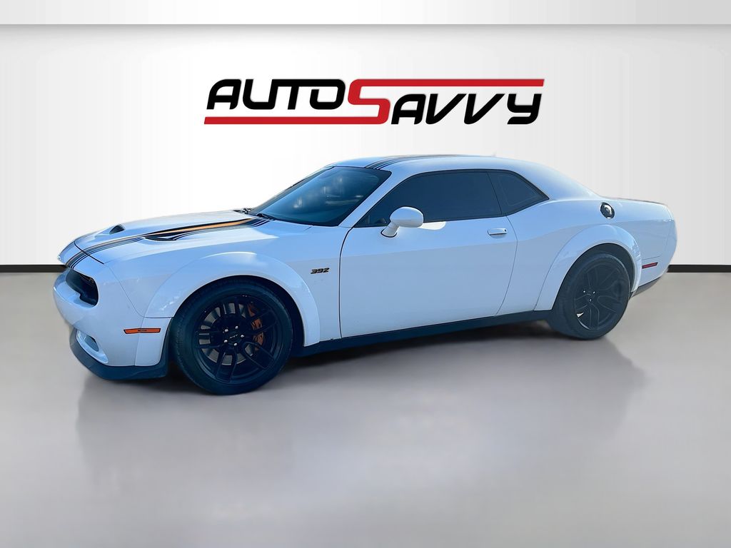Used 2022 White Dodge R/T Scat Pack Widebody image 3
