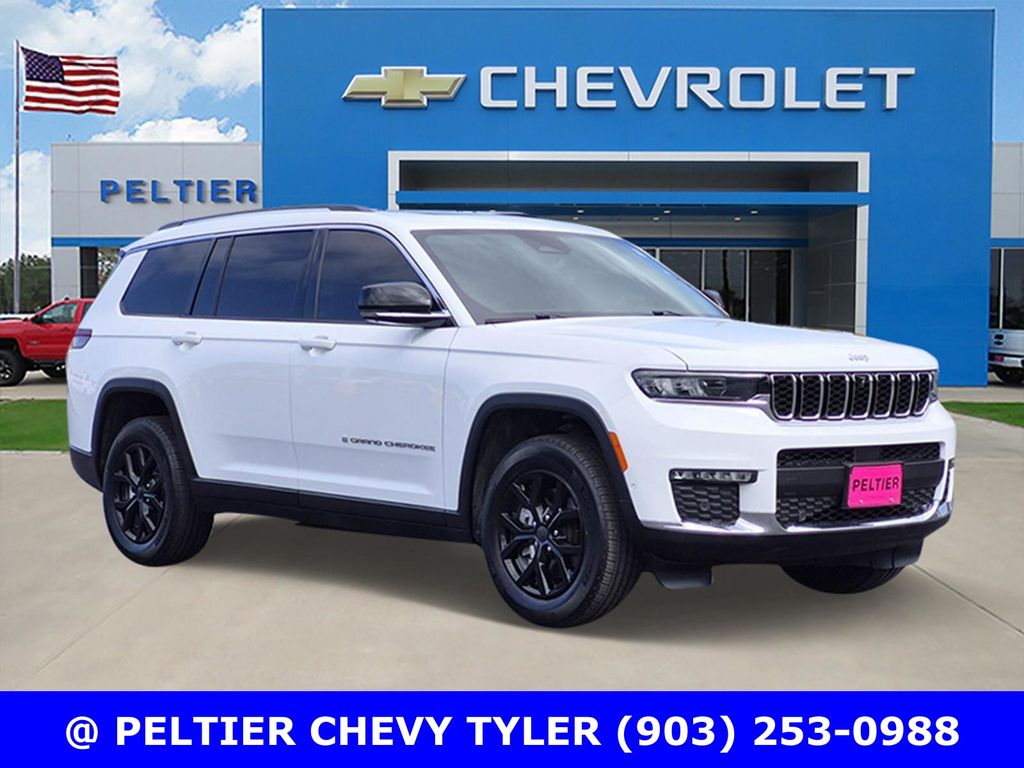 Bright White Clearcoat 2023 Jeep Grand Cherokee L Limited 4WD SUV / Crossover Four-Wheel Drive 8-Speed Automatic
