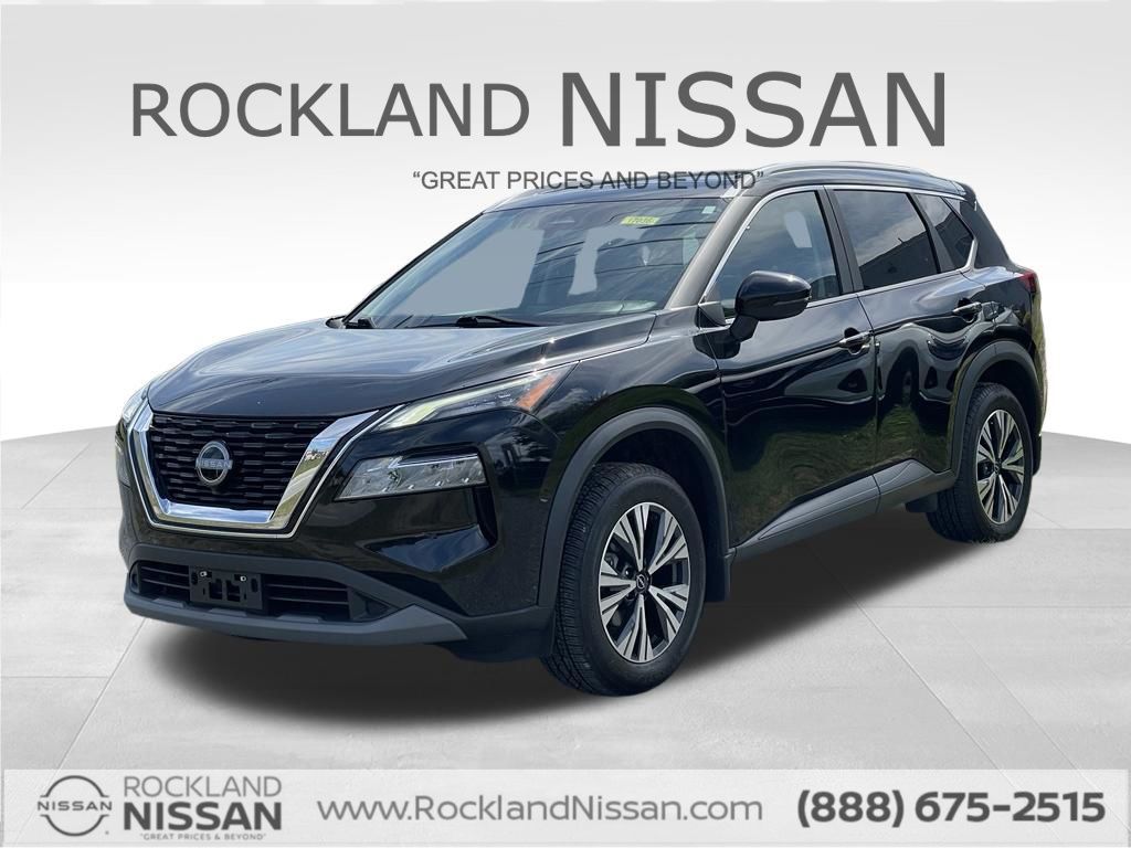 Super Black 2023 Nissan Rogue SUV / Crossover All-Wheel Drive Continuously Variable Transmission