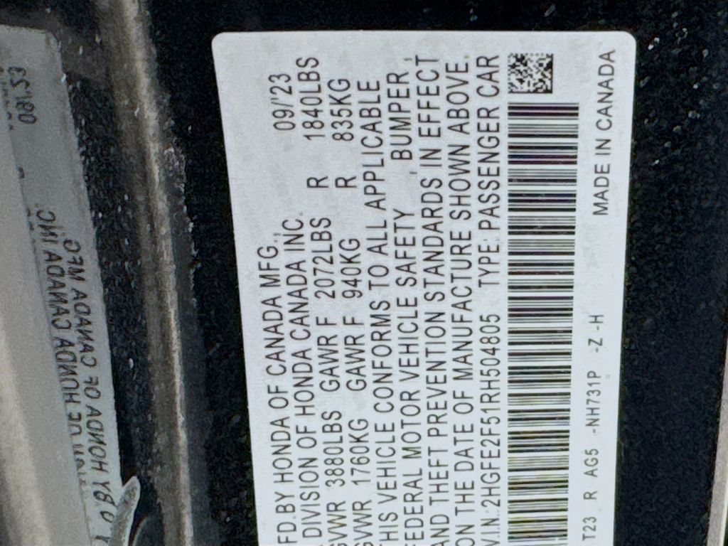 Used Car 2024 Honda Civic  Sport For Sale Under $30,000 In Austin, Texas