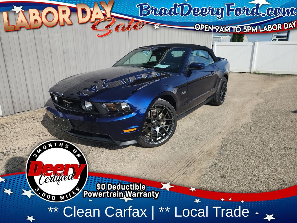  2011 Ford Mustang GT Premium Convertible RWD   