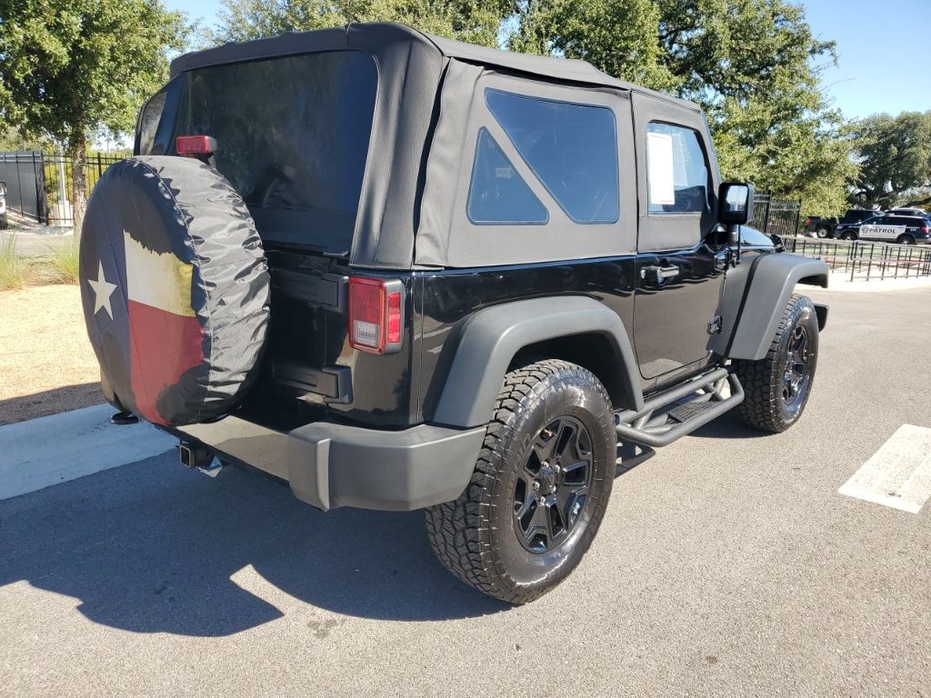 Used Car 2016 Jeep Wrangler  Willys Wheeler For Sale Under $25,000 In Austin, Texas