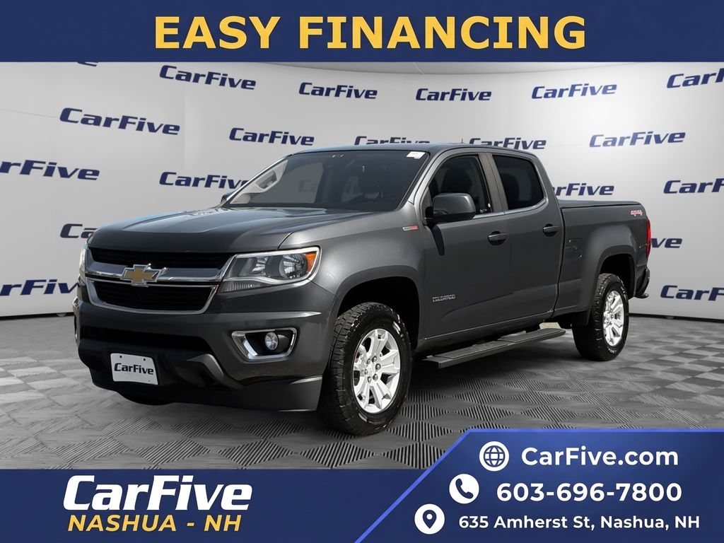 Cyber Gray Metallic 2017 Chevrolet Colorado Pickup Truck Four-Wheel Drive 6-Speed Automatic