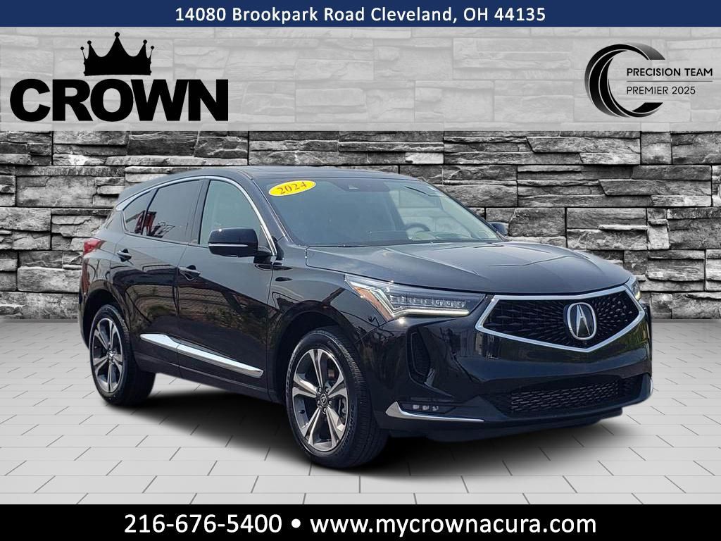 Black Pearl 2024 Acura RDX SUV / Crossover All-Wheel Drive Automatic