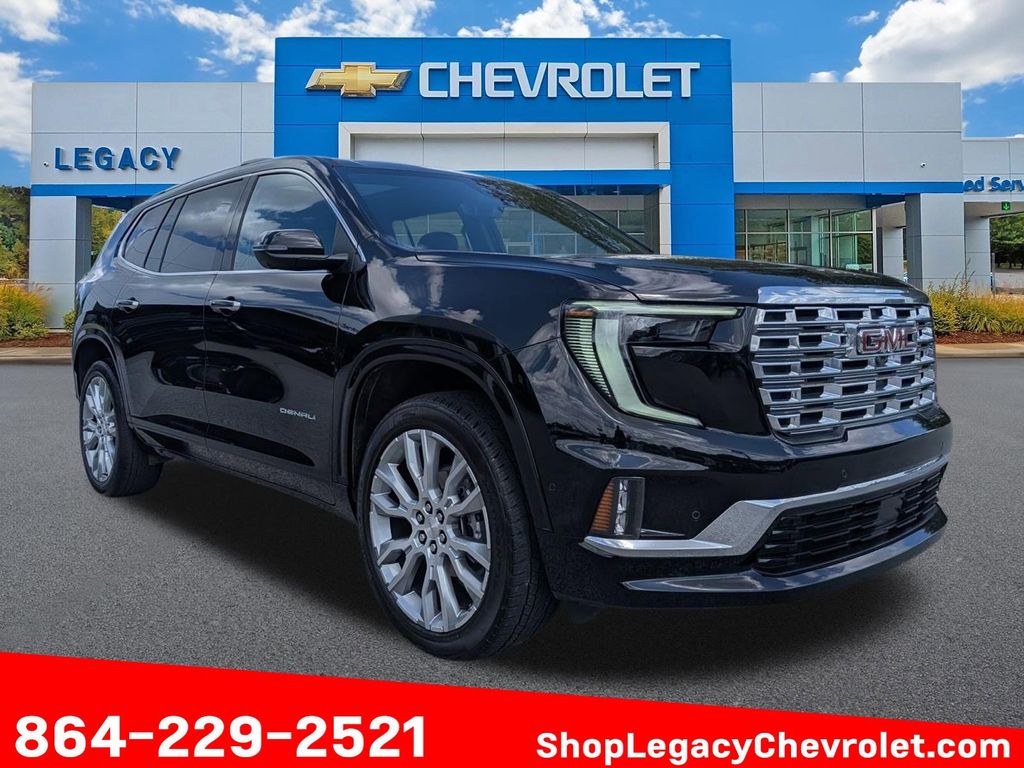 Black (Ebony Twilight Metallic) 2024 GMC Acadia Denali FWD SUV / Crossover Front-Wheel Drive 8-Speed Automatic