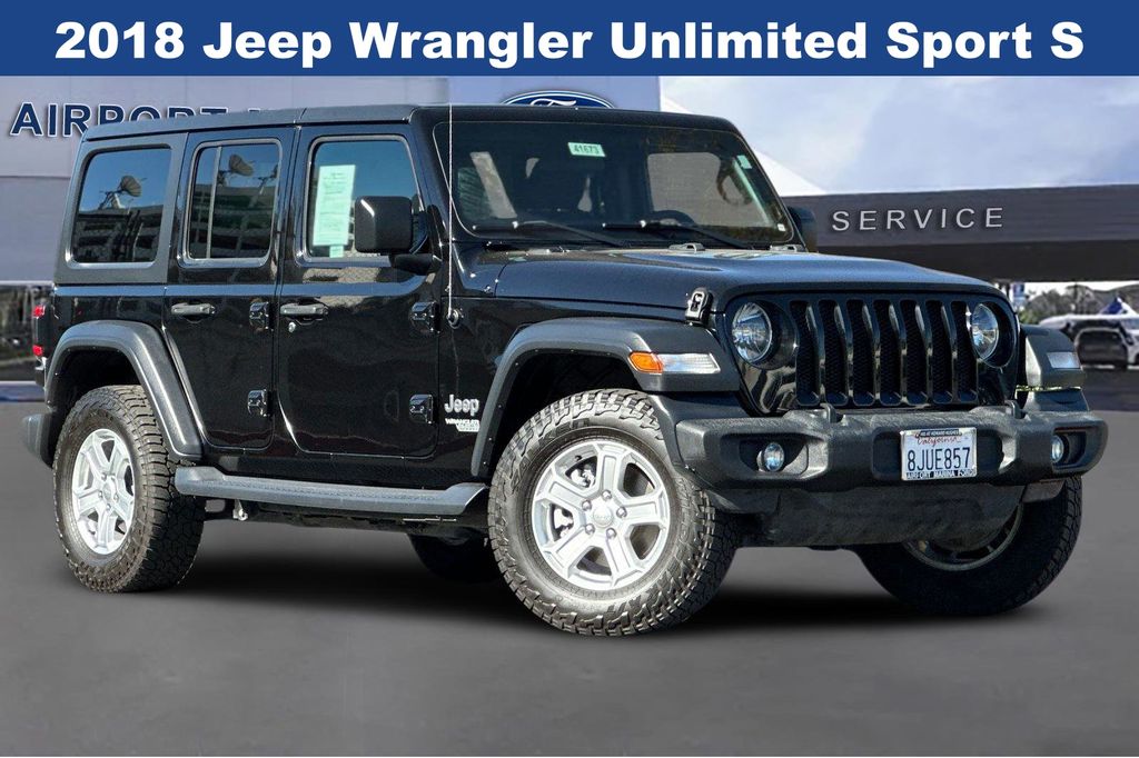 2018 Jeep Wrangler Unlimited Sport S 2