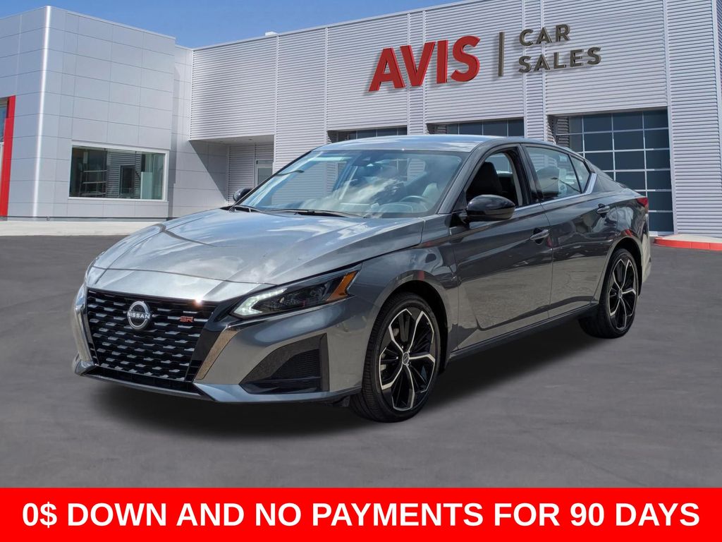 Gray (Gun Metallic) 2025 Nissan Altima 2.5 SR AWD Sedan All-Wheel Drive Continuously Variable Transmission