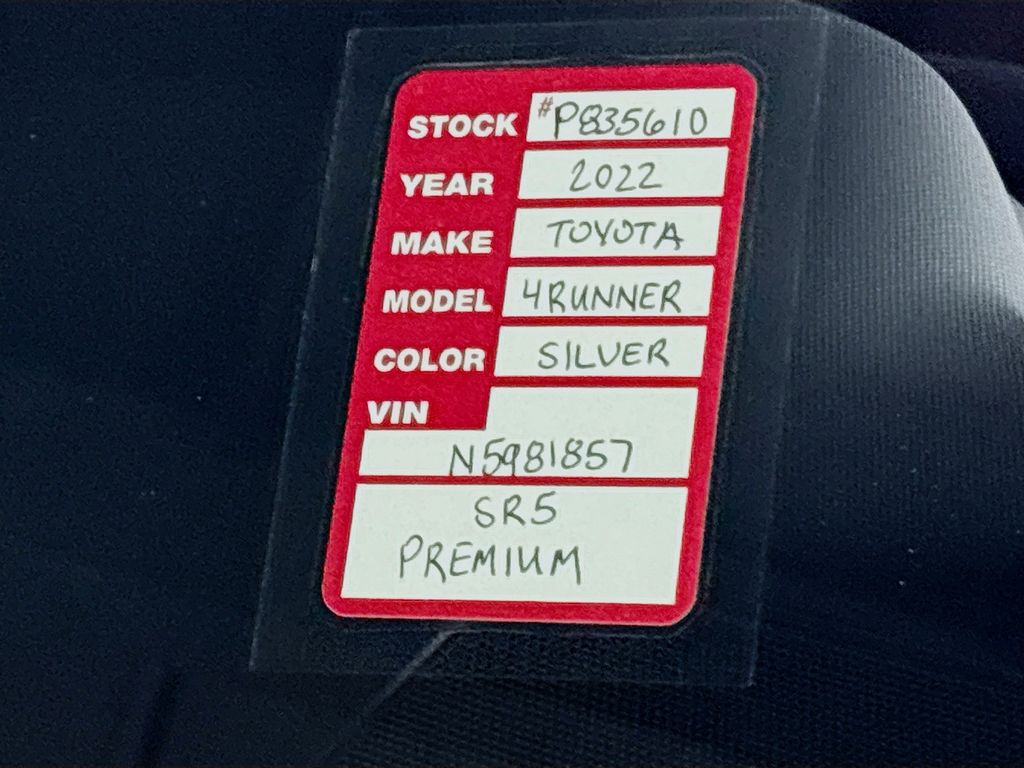 2022 Toyota 4Runner SR5 Premium