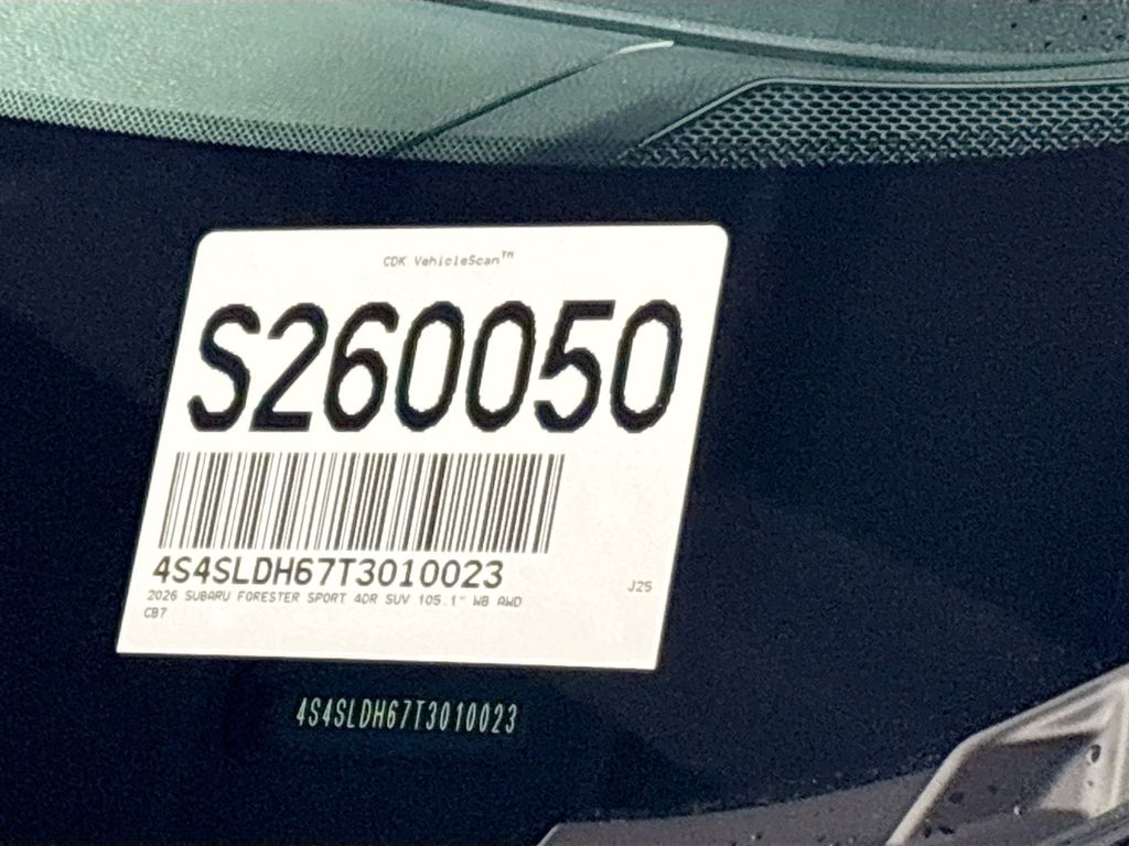 2026 Subaru Forester Sport