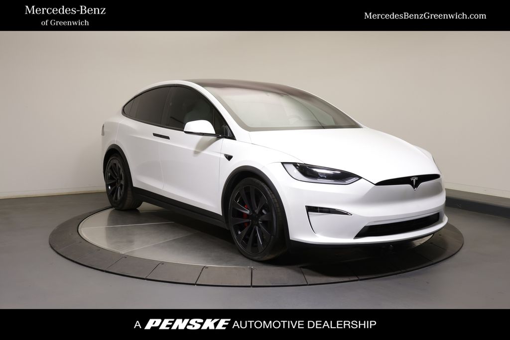 White 2025 Tesla Model X Plaid AWD SUV / Crossover All-Wheel Drive 1-Speed Automatic