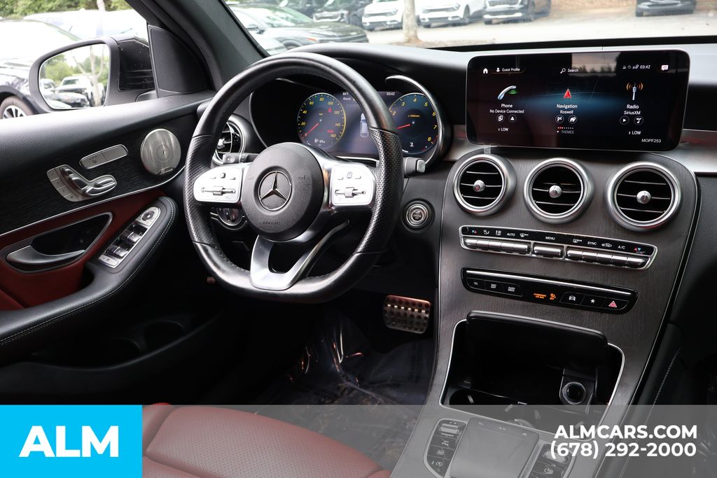 Used 2021 White Mercedes-Benz GLC 300 Coupe image 27