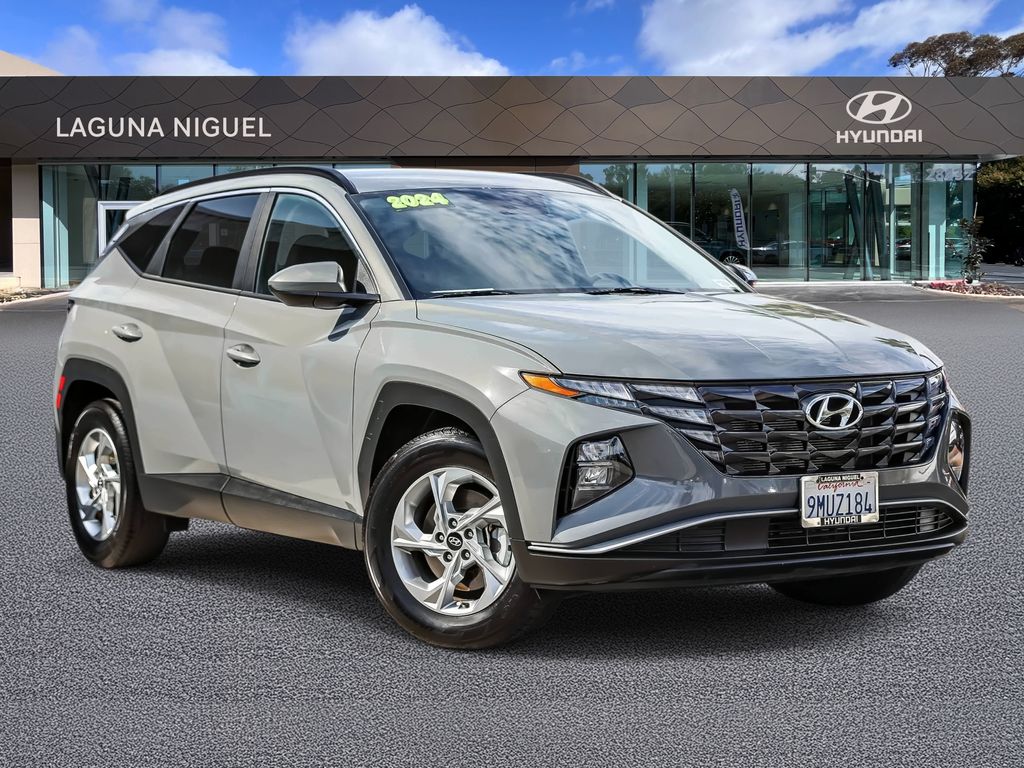 Hampton Gray 2024 Hyundai Tucson SUV / Crossover Front-Wheel Drive 8-Speed Automatic