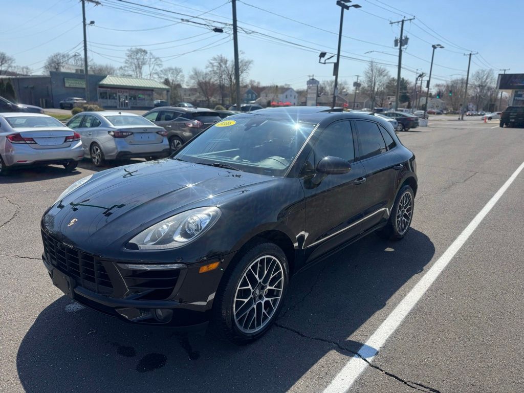 Black 2016 Porsche Macan S AWD SUV / Crossover All-Wheel Drive Automatic