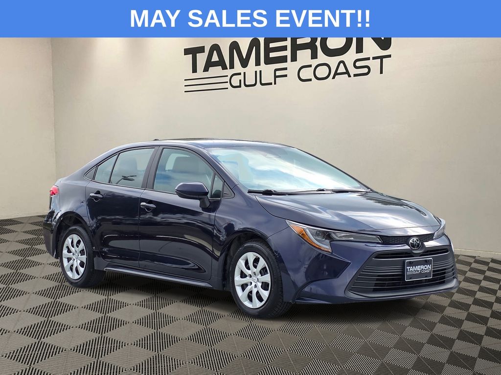 Blueprint 2024 Toyota Corolla LE FWD Sedan Front-Wheel Drive Continuously Variable Transmission