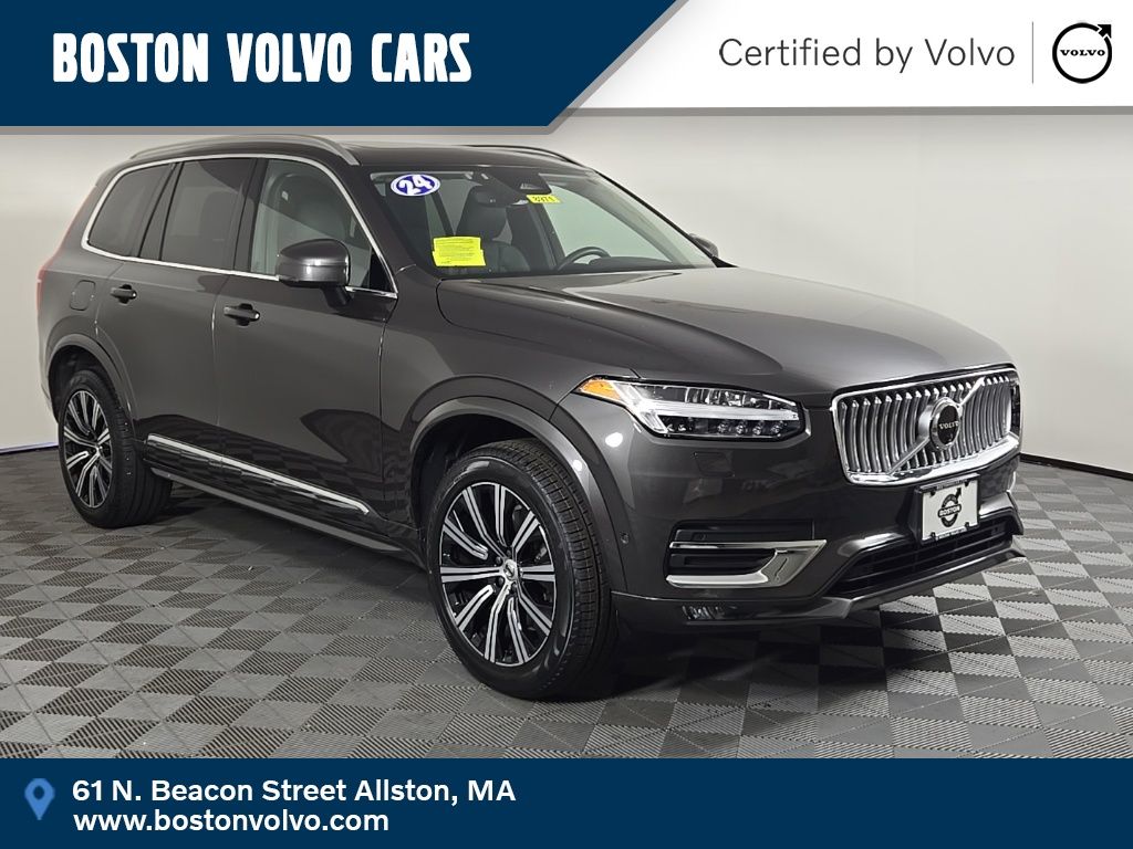 Platinum Gray Metallic 2024 Volvo XC90 SUV / Crossover All-Wheel Drive Automatic