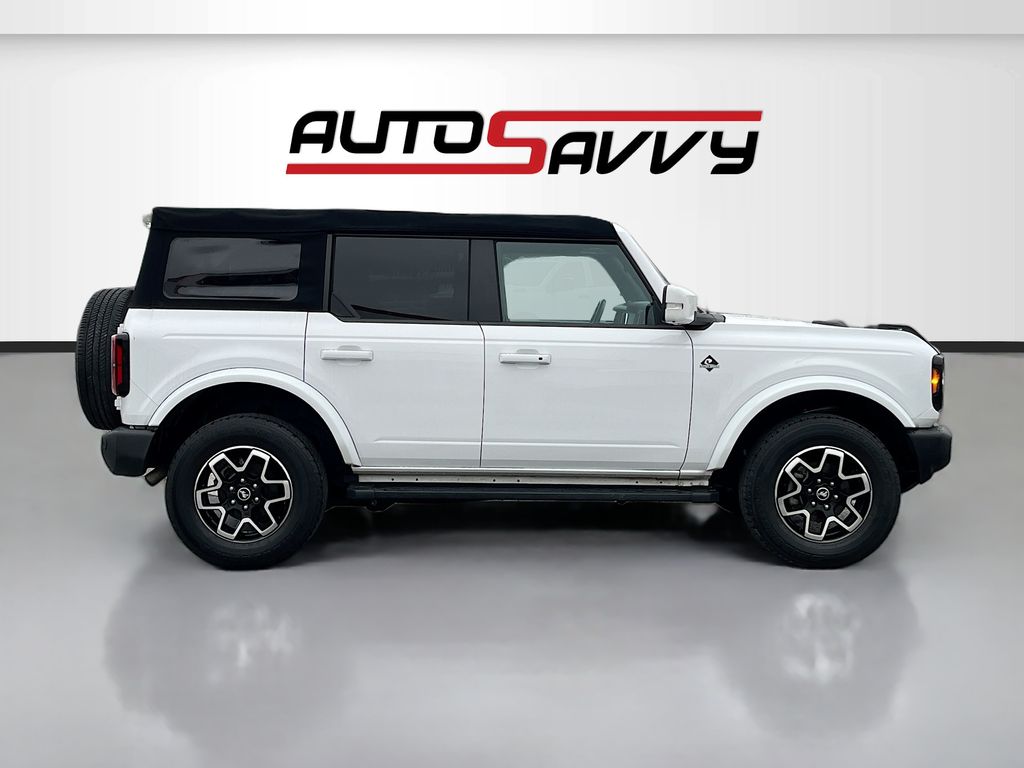 2022 Ford Bronco Outer Banks White at DeMontrond Ford