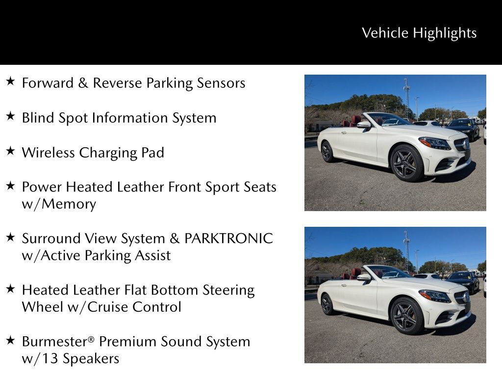 2023 Mercedes-Benz C 300 4MATIC Cabriolet