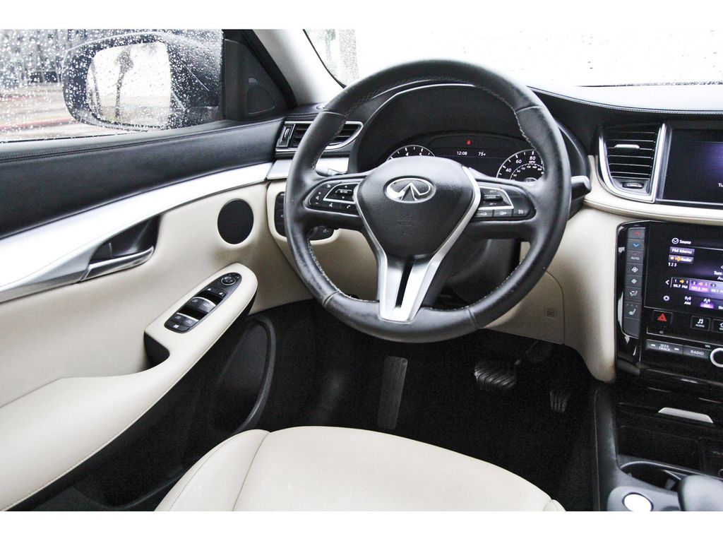 2020 INFINITI QX50 LUXE Blue at Genesis of Spring