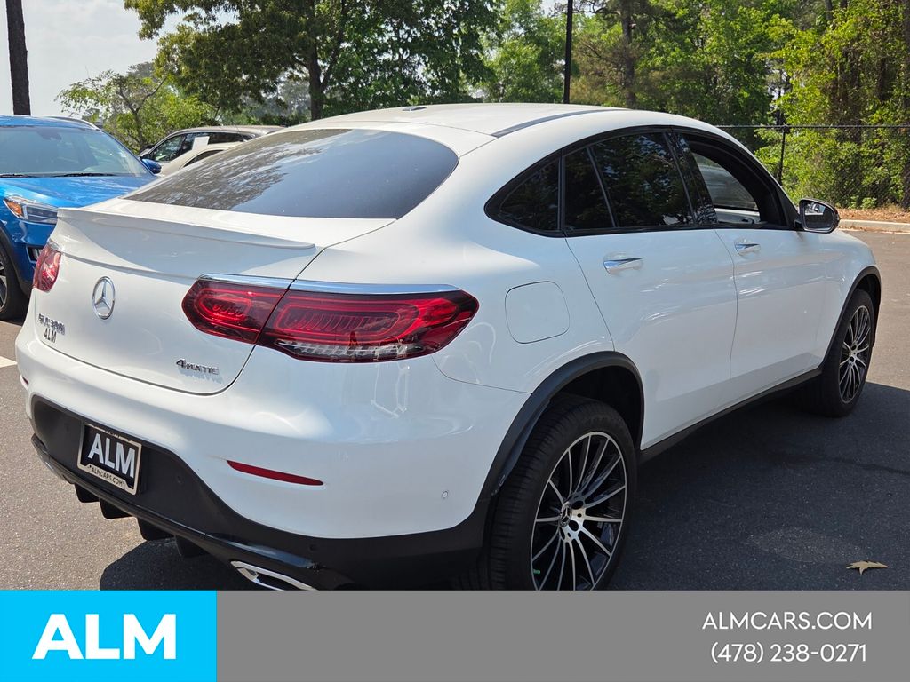 Used 2022 White Mercedes-Benz GLC 300 Coupe image 7