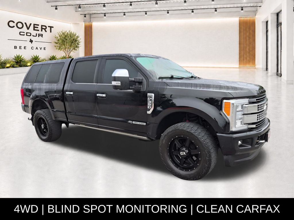 Shadow Black 2017 Ford F-350 Super Duty Pickup Truck Four-Wheel Drive 6-Speed Automatic