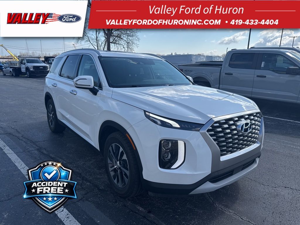 Hyper White 2022 Hyundai Palisade SEL FWD SUV / Crossover Front-Wheel Drive 8-Speed Automatic