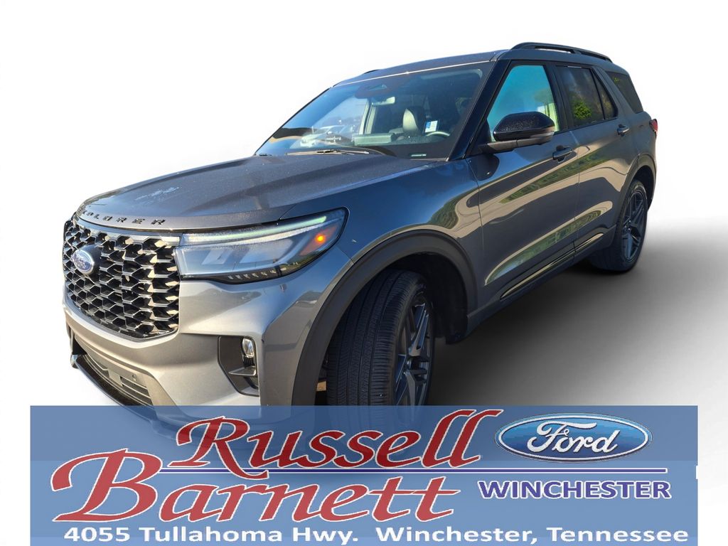 Gray Metallic 2025 Ford Explorer ST-Line AWD SUV / Crossover All-Wheel Drive Automatic