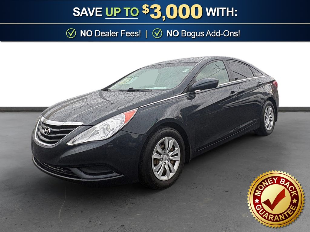 Pacific Blue Pearl 2011 Hyundai Sonata GLS FWD Sedan Front-Wheel Drive 6-Speed Automatic