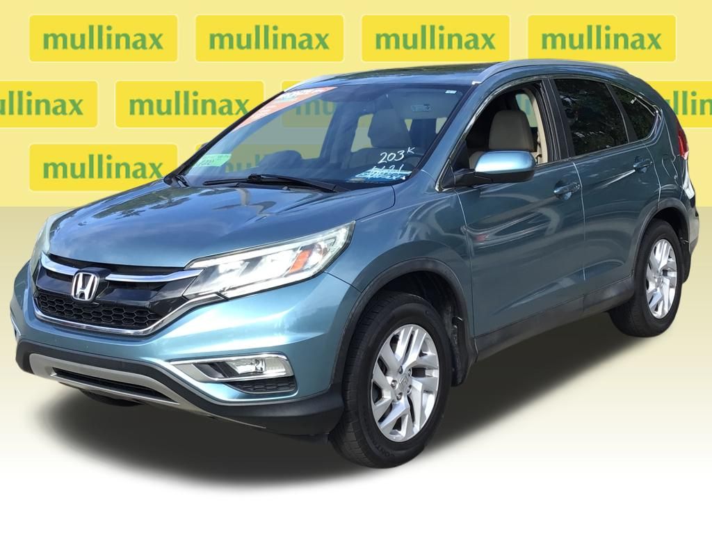 Used 2015 Blue Honda EX-L image 14
