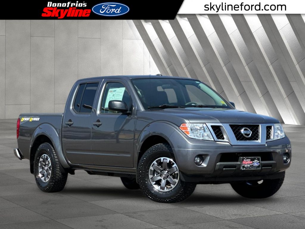 Gray (Gun Metallic) 2017 Nissan Frontier Pickup Truck 4X2 5-Speed Automatic Overdrive