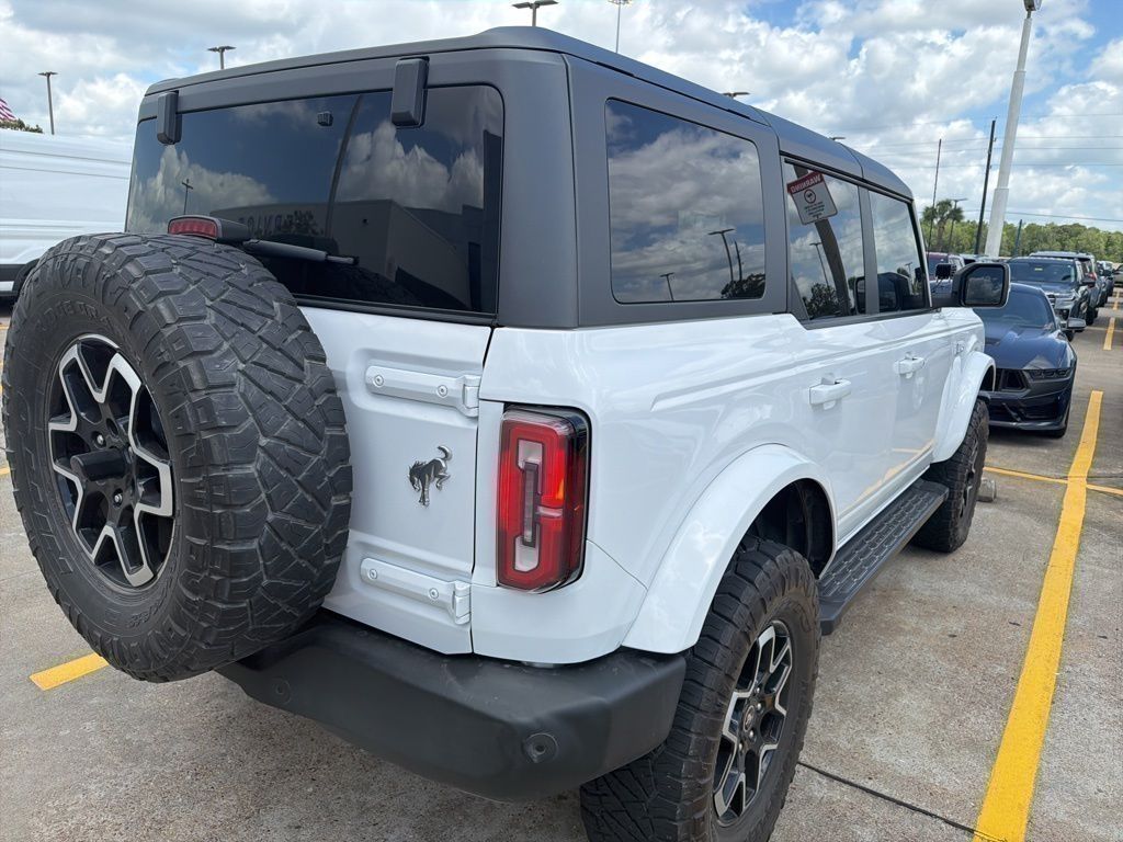 2023 Ford Bronco Outer Banks White at DeMontrond Mazda
