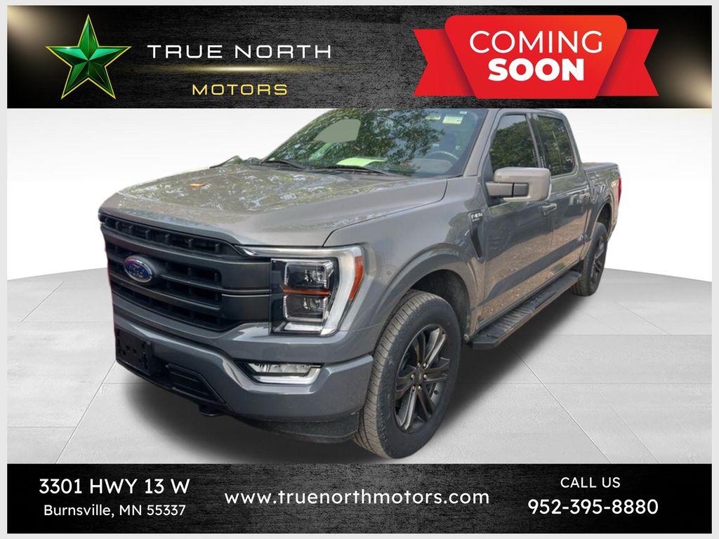 Gray (Lead Foot) 2021 Ford F-150 Pickup Truck Four-Wheel Drive Automatic