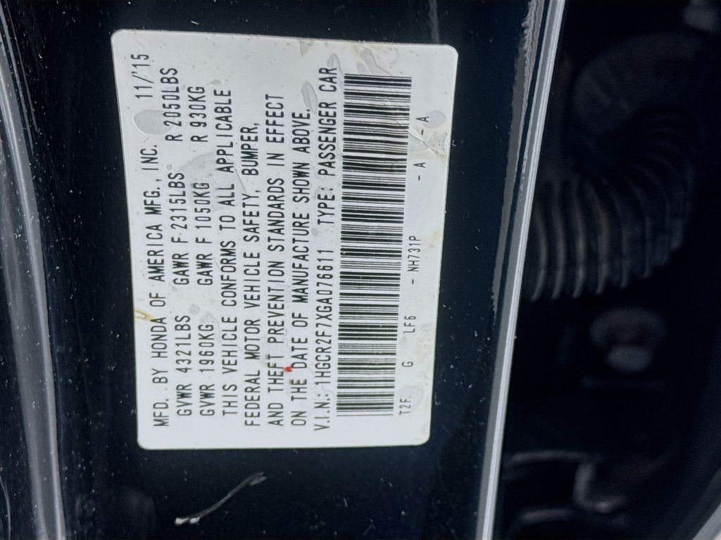 Used Car 2016 Honda Accord  Ex For Sale Under $15,000 In Austin, Texas