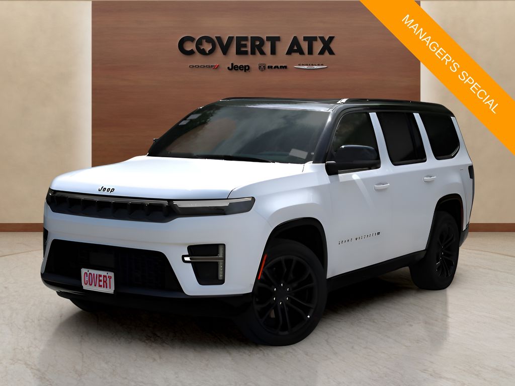 Bright White Clearcoat 2026 Jeep Grand Wagoneer SUV / Crossover Four-Wheel Drive 8-Speed Automatic