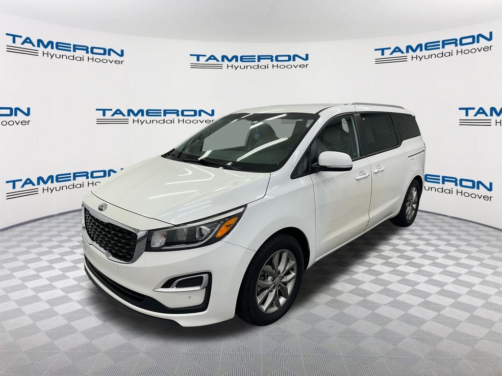 Snow White Pearl 2020 Kia Sedona Minivan Front-Wheel Drive 8-Speed Automatic