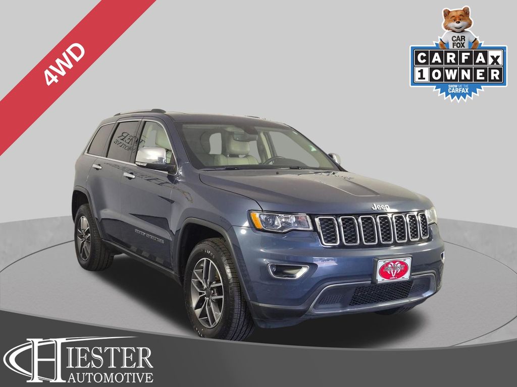 Pacific Blue Clearcoat 2020 Jeep Grand Cherokee SUV / Crossover Four-Wheel Drive 8-Speed Automatic