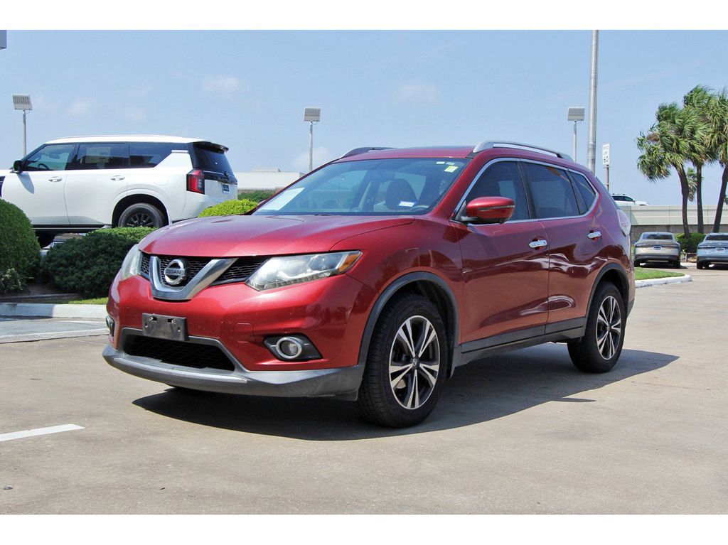 2016 Nissan Rogue SL Red at DeMontrond Gulf Freeway