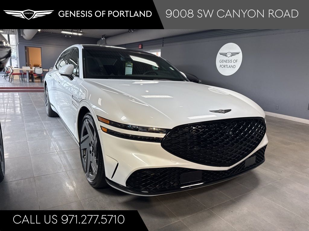 Uyuni White 2026 Genesis G90 3.5T e-Supercharger Black AWD Sedan All-Wheel Drive 8-Speed Automatic