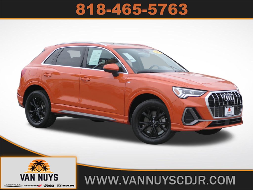 Pulse Orange 2024 Audi Q3 quattro Premium S Line 45 TFSI SUV / Crossover All-Wheel Drive 8-Speed Automatic