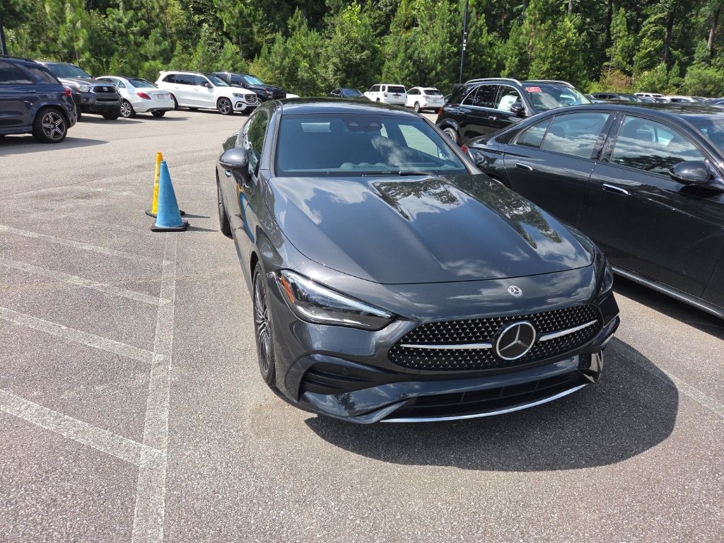 Graphite Gray Metallic 2024 Mercedes-Benz CLE Coupe All-Wheel Drive 9-Speed Automatic