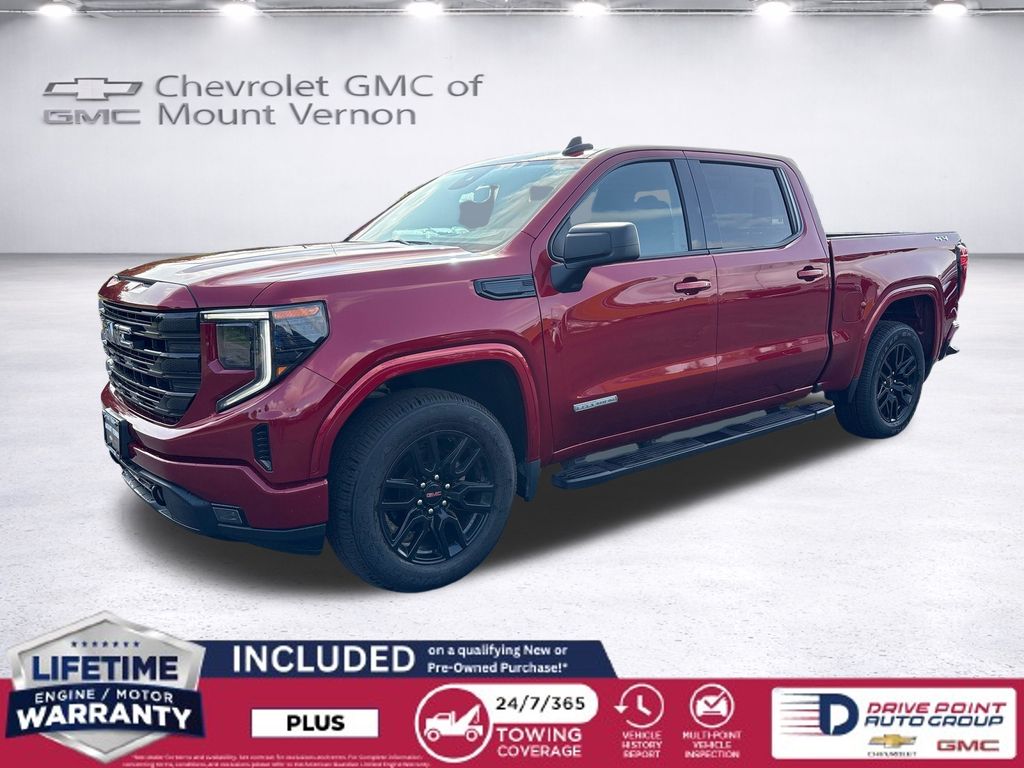 Red 2022 GMC Sierra 1500 Pickup Truck Four-Wheel Drive 8-Speed Automatic