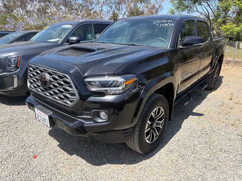 Black 2023 Toyota Tacoma Pickup Truck Four-Wheel Drive 6-Speed Automatic