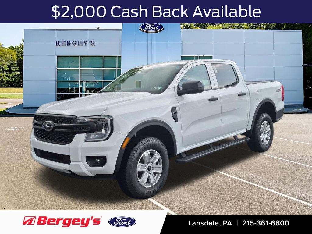 Oxford White 2026 Ford Ranger Pickup Truck Four-Wheel Drive Automatic