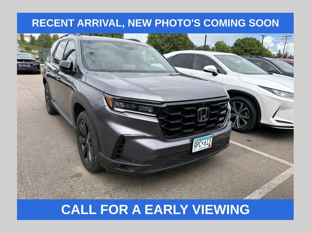 Gray (Modern Steel Metallic) 2025 Honda Pilot SUV / Crossover All-Wheel Drive Automatic