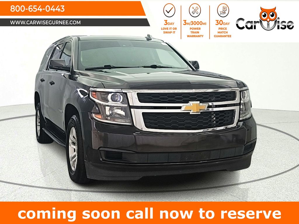 Gray (Tungsten Metallic) 2016 Chevrolet Tahoe LT 4WD SUV / Crossover Four-Wheel Drive 6-Speed Automatic Overdrive