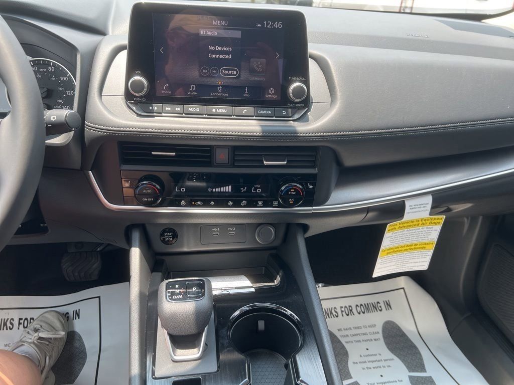 2025 Super Black Nissan Rogue SV FWD SUV