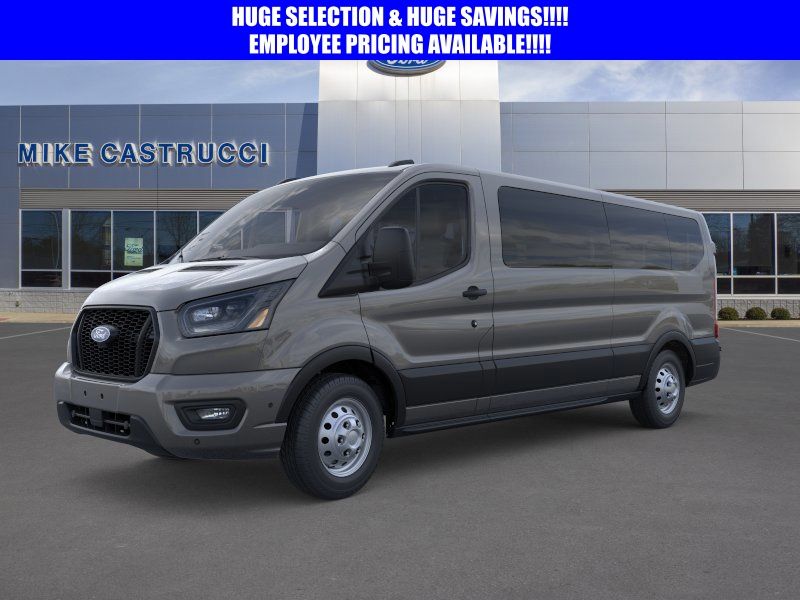 Gray Metallic 2026 Ford Transit Cargo 150 Low Roof AWD Van All-Wheel Drive