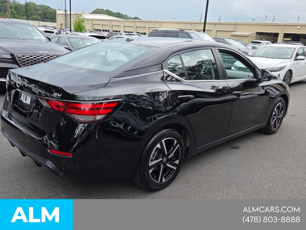 Used 2024 Black Nissan SV image 7
