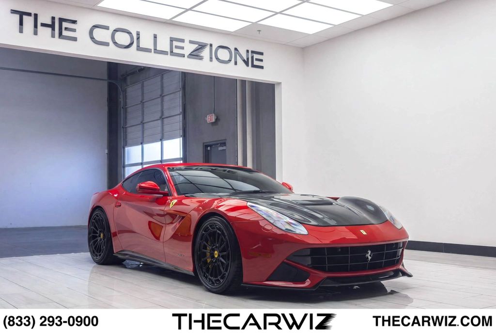 Rosso Scuderia 2016 Ferrari F12 Berlinetta Coupe Coupe Rear-Wheel Drive 7-Speed Dual Clutch